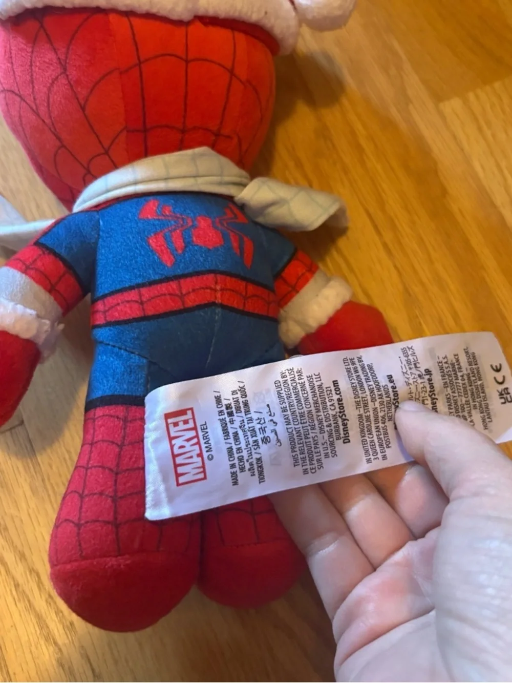 Spiderman plush spider